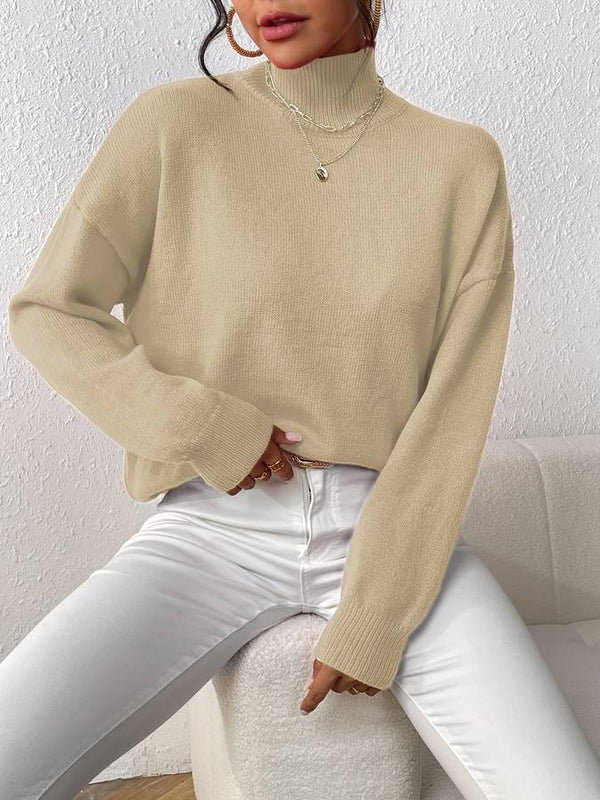 Nicha - Damen-Rollkragenpullover