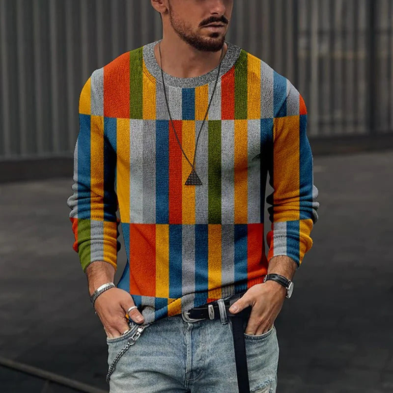 Hans - Herrenpullover im Retro Stil