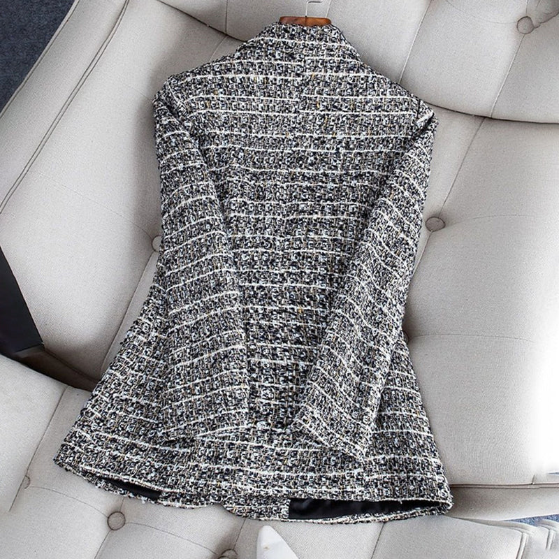 Beth - Eleganter Tweed-Blazer