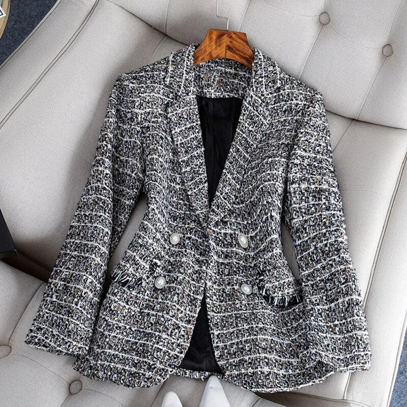 Beth - Eleganter Tweed-Blazer