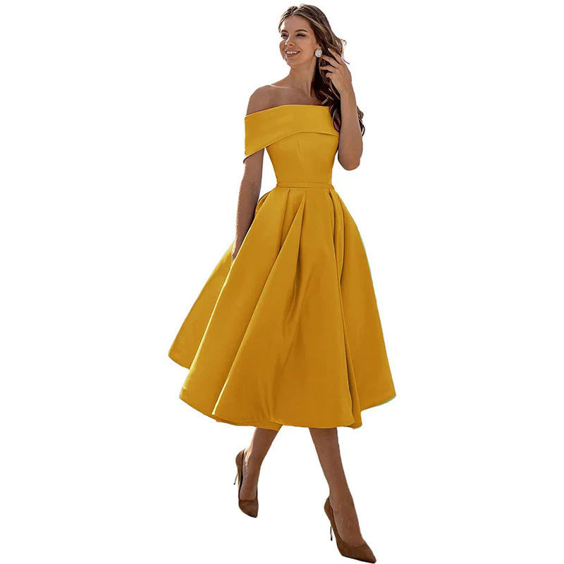 Henriette - Damen Luxuriöses Cocktailkleid