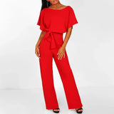 Jeniffer - Eleganter Comfort-Jumpsuit