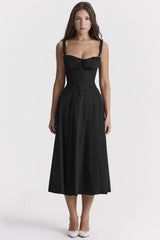 Karlie - Elegantes Damen Maxi Kleid