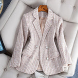 Beth - Eleganter Tweed-Blazer