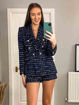 Camilla - Damen Wollblazer Bekleidungsset