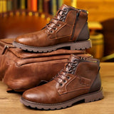 Thijs - Vintage Leder Herrenstiefel