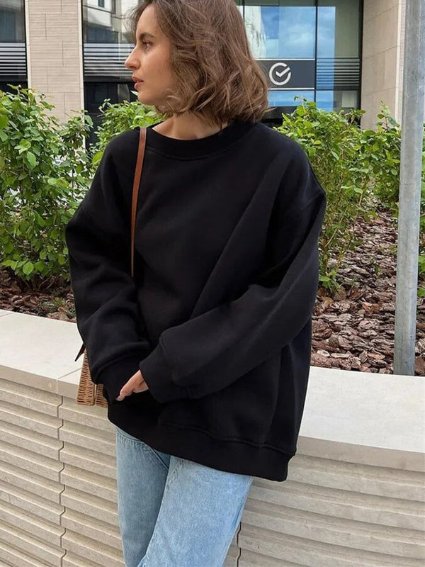 Paula - Basic-Pullover in Übergröße