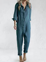 Hannah - Langärmliger Jumpsuit