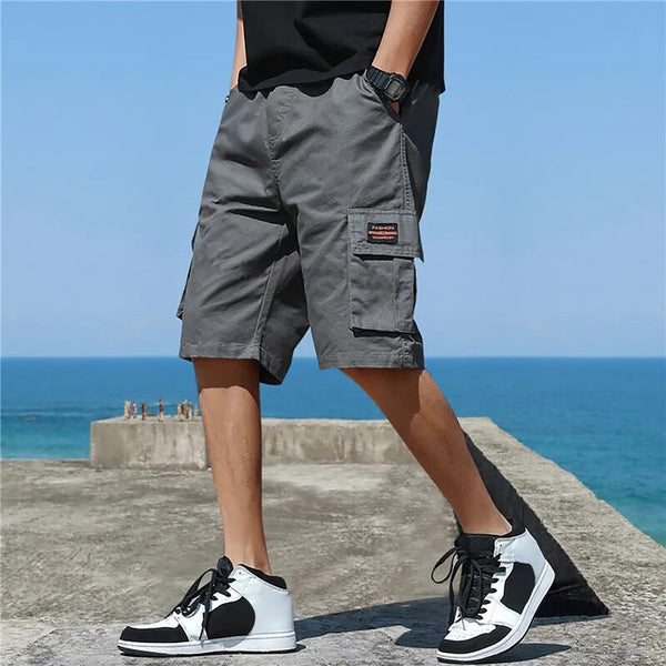 Daniel - Baggy Shorts mit mehreren Taschen