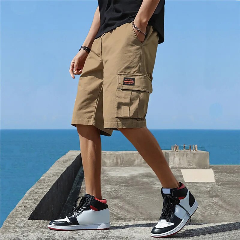 Daniel - Baggy Shorts mit mehreren Taschen