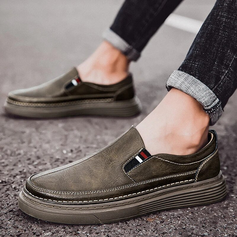 Kyle - Flache Sohle Loafers